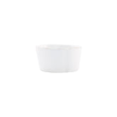 Melamine Lastra White Condiment Bowl