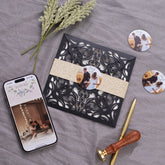 Laser Cut Wedding Invitation With NFC