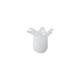 Onda Glass White Petite Vase
