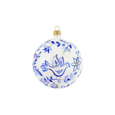 Ornaments Blue and White Birds Ornament