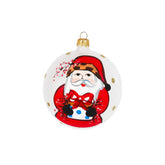 Old St. Nick Sending Letters Ornament