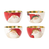 Old St. Nick Assorted Cereal Bowls - Set Of 4