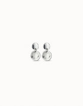 Metal Earings Clad With Sterling Silver