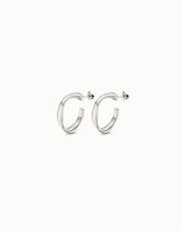 Earrings In Metal Clad With Sterling Silver
