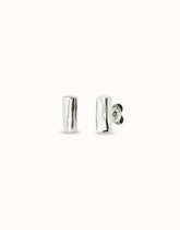 Earrings With Horizontal Tube Form