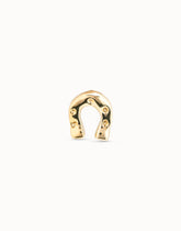 Horseshoe Single Stud Earring - Gold