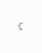 Moon Single Stud Earring - Silver