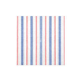 Papersoft Napkins Americana Stripe Dinner Napkins