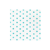 Papersoft Napkins Dot Aqua Dinner Napkins (Pack of 20)