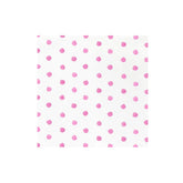 Papersoft Napkins Dot Pink Dinner Napkins (Pack of 20)