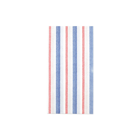 Papersoft Napkins Americana Stripe Guest Towels