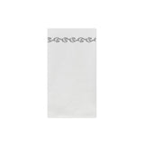 Papersoft Napkins Florentine Light Gray Guest Towels (pack Of 20)