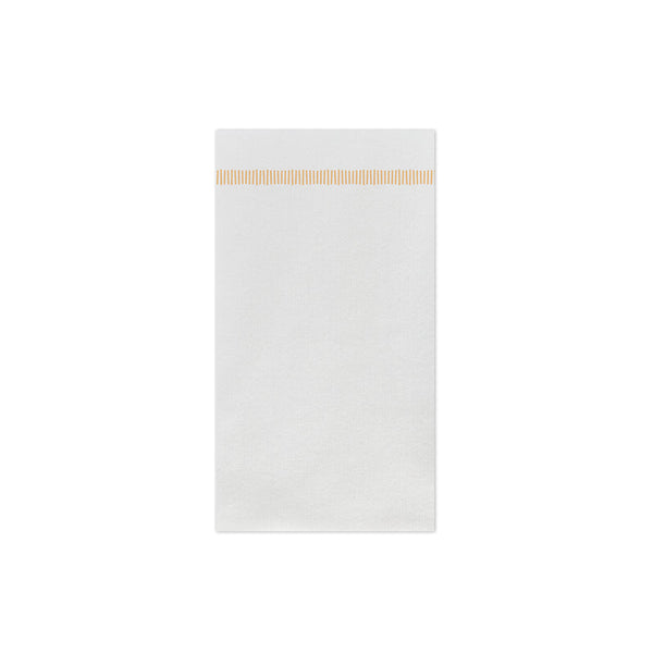 Papersoft Napkins Fringe Yellow Guest Towels (pack Of 20)