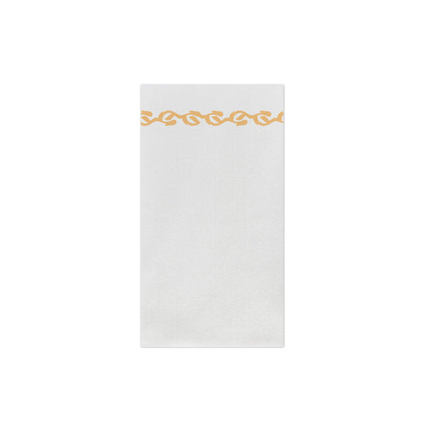 Papersoft Napkins Florentine Yellow Guest Towels (pack Of 20)