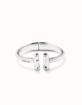 Bangle Bracelet With Two Tubes