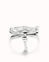 Bangle Bracelet With a Dragonfly