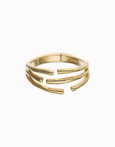 18K Gold Alloy Bracelet In The Shape Of A Tube