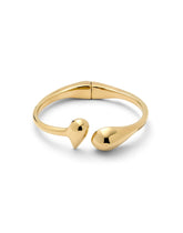 Bracelet Originia Bangle Bracelet With Rounded Shapes - Gold