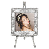 Deco Mirror 3.5" x 3.5" Frame on Easel