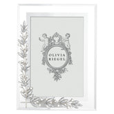 Laurel Frame 4" x 6" - Silver