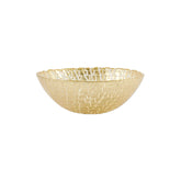 Rufolo Glass Gold Crocodile Small Bowl