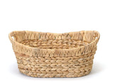 Rustic Oval Baskets, Handwoven - 24 Pieces (12 Md 12 Lg)