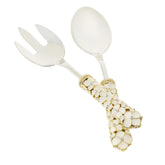 Dogwood Salad Serving Set