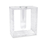Acrylic Vase with Tube Inlay - Medium