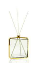Gold Framed Square Shaped Diffuser, "Lily of the Valley" Scent