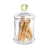 Canister with Colored Diamond Handle - Medium