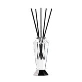 Crystal Reed Diffuser with Colored Base - Black