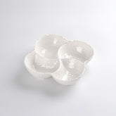 Wave 4 Section Bowl – Shatterproof Melamine