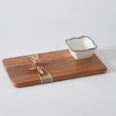 Salerno Entertaining Set – 3 Pc - Silver