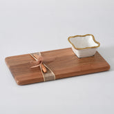 Golden Salerno Entertaining Set – 3 Pc