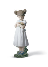 Flowers For Mommy Girl Figurine