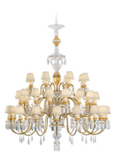 Belle De Nuit 40 Lights Chandelier, Golden Luster (US)