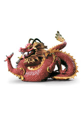 Majestic Dragon Sculpture