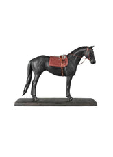 English Purebred Horse Sculpture