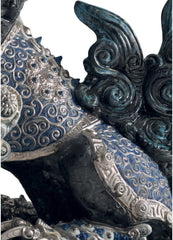 Guardian Lioness Sculpture, Black - Limited Edition