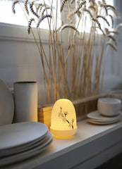 Cherry Blossoms Dome Table Lamp