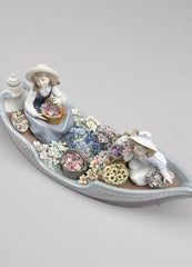 Flowers Forever Girls Sculpture