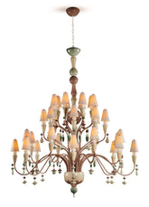 Ivy And Seed 32 Lights Chandelier, Large Model, Spices (US)