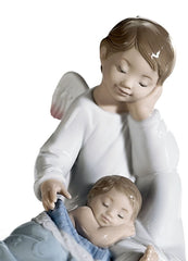 My Guardian Angel Blue Figurine