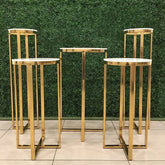Clara Pedestal Set RENTAL