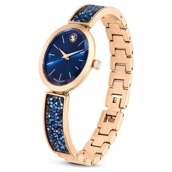 Crystal Rock Oval Watch