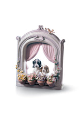 Please Come Home Dogs Figurine