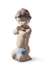 A Child's Prayer Boy Figurine