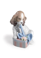 Can't Wait Dog Figurine
