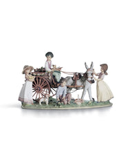 Enchanted Outing Children Sculpture - Limited Edition