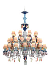 Belle De Nuit 40 Lights Chandelier, Multicolor (US)
